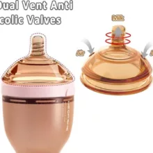 شیشه شیر هی ار شی مدل 002 ظرفیت 160 میلی لیتر
