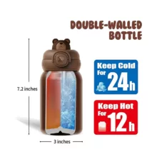 فلاسک زوی زویی مدل Bear کد E8 گنجایش 0.45 لیتر