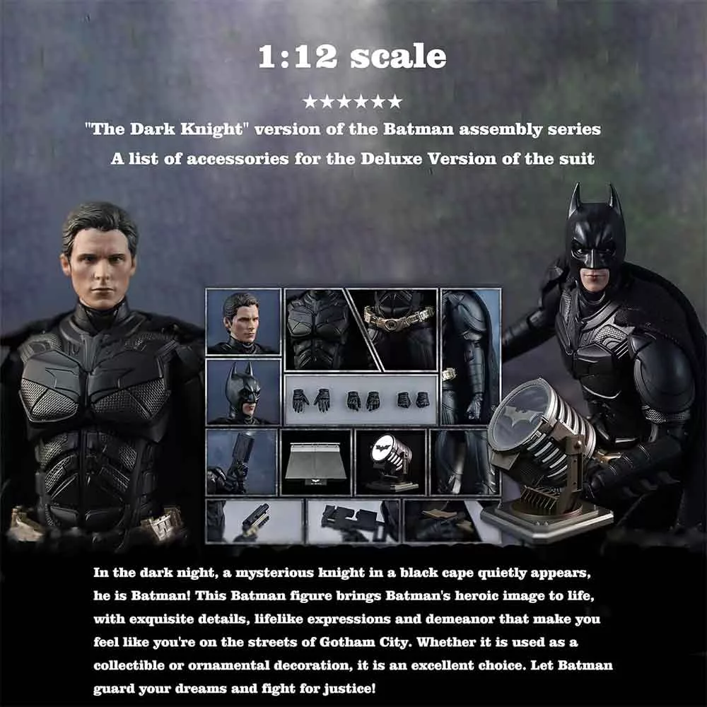 اکشن فیگور مدل بتمن سری بروس وین سری کریستین بیل