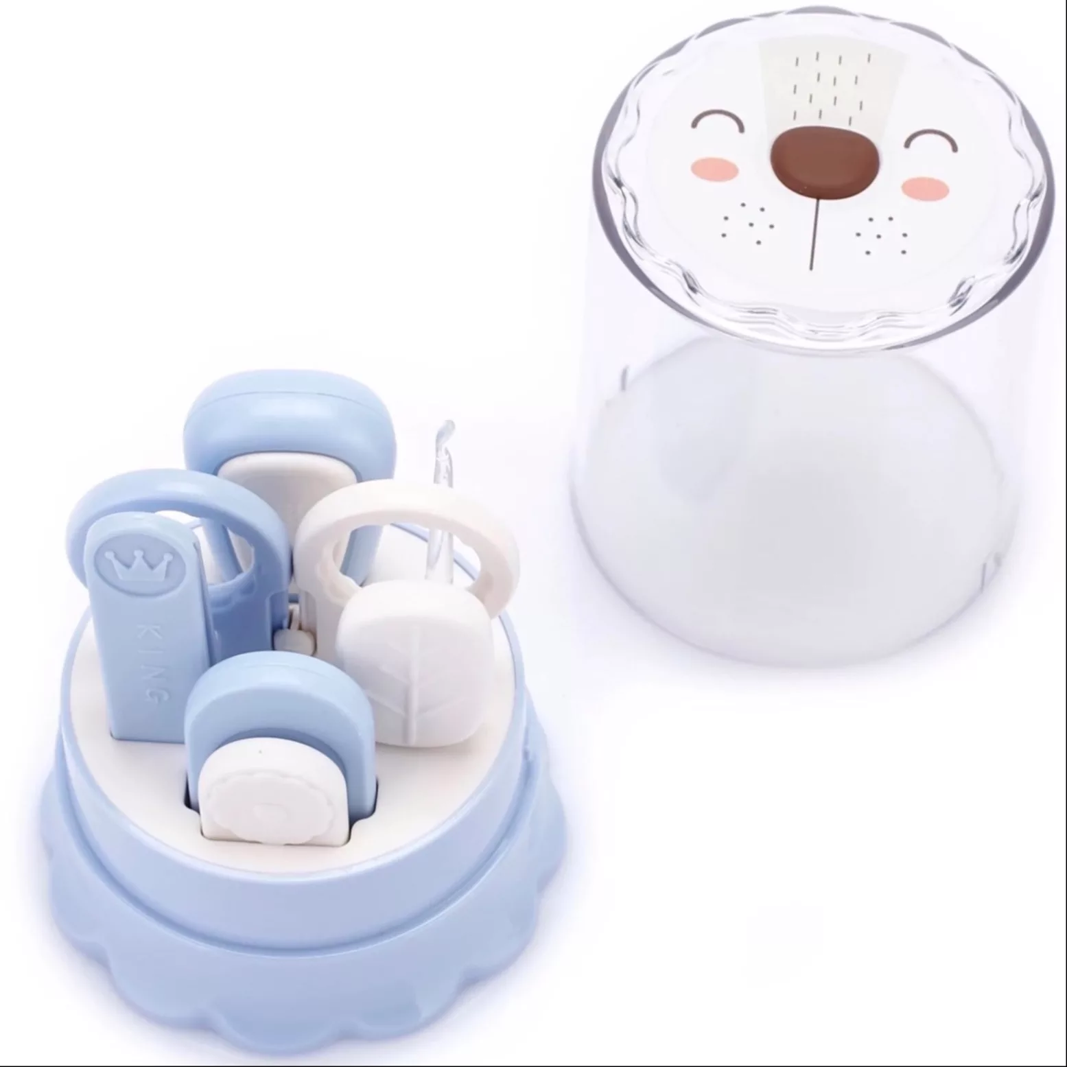 ست ناخن گیر کودک مدل شیر مجموعه ۵ عددی