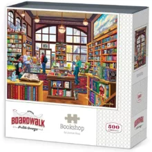 پازل 1000 تکه مدل کتاب خانه طرح Book Shop