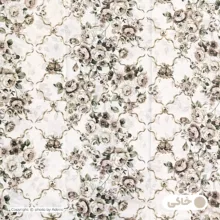 کاور لحاف آدنو مدل گلزار کد IR170 یک نفره سایز 160x220 سانتی متر