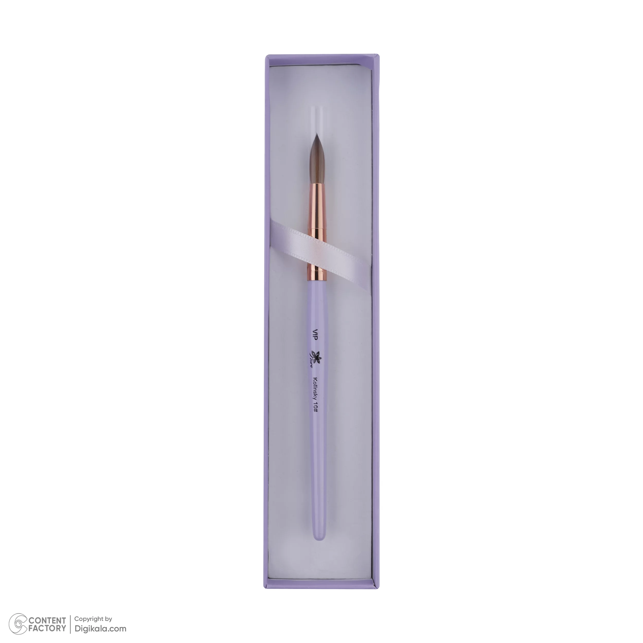 قلم کاشت ناخن فیوره مدل طبیعی شماره 10 سری جعبه دار کد 004