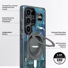 کاور یانگ کیت مدل Technology Rotating bracket مناسب برای گوشی موبایل سامسونگ Galaxy S25 Ultra