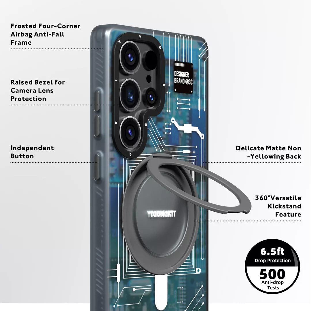 کاور یانگ کیت مدل Technology Rotating bracket مناسب برای گوشی موبایل سامسونگ Galaxy S25 Ultra