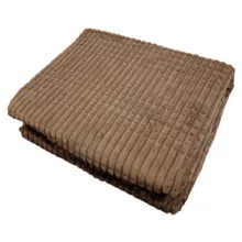 پتو ازدیلک مدل Piramit Kahve سایز 220×150 سانتی متر