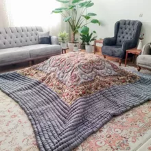 لحاف کرسی حیدر خواب ترنج مدل خاتون کد 36 سایز 300x300 سانتی متر