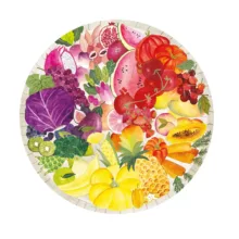 پازل 500 تکه راونزبرگر مدل Circle of Colors Fruits and Vegetables کد 17169