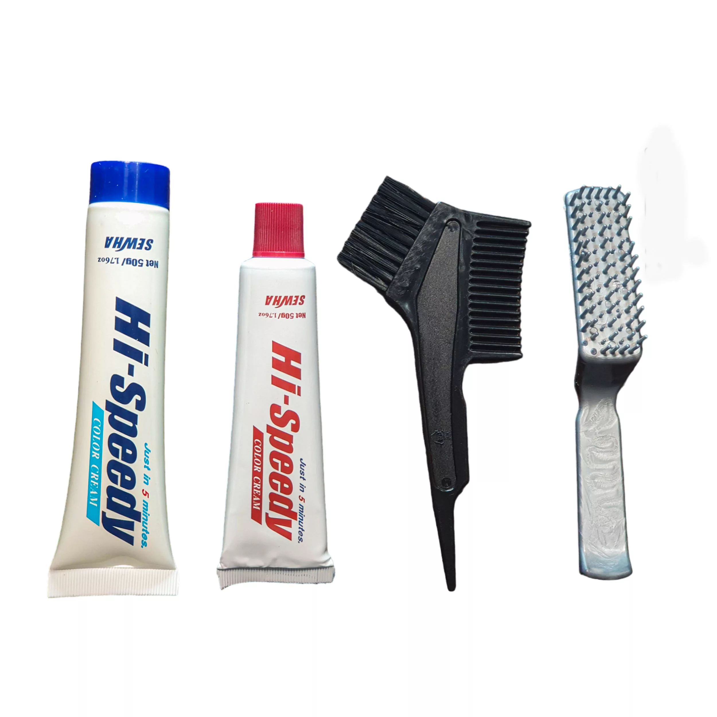 کیت رنگ مو های اسپیدی شماره 7 حجم 50 میلی لیتر رنگ مشکی طبیعی