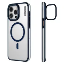 کاور یان کیت مدل شفاف استند دار مناسب برای گوشی اپل iphone15promax