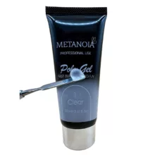 پلی ژل کاشت ناخن متانویا کد 01 حجم 60 میلی لیتر