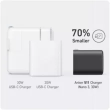 شارژر دیواری 30 وات انکر مدل Anker 511 Nano3