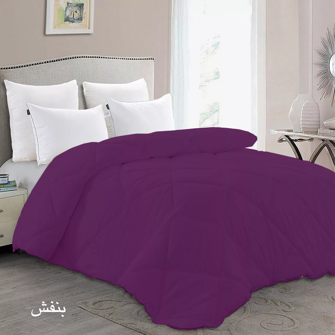 لحاف لایت میکرو راشا دونفره سایز 220×195×215 سانتی متر