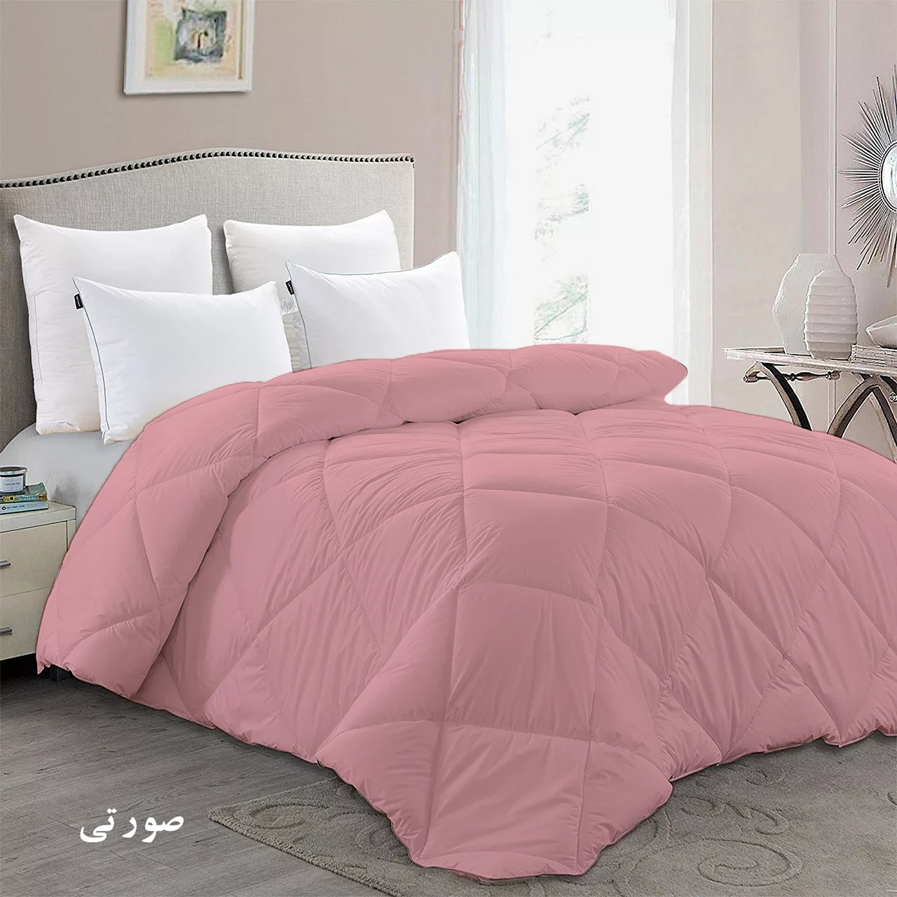 لحاف لایت میکرو راشا دونفره سایز 220×195×215 سانتی متر