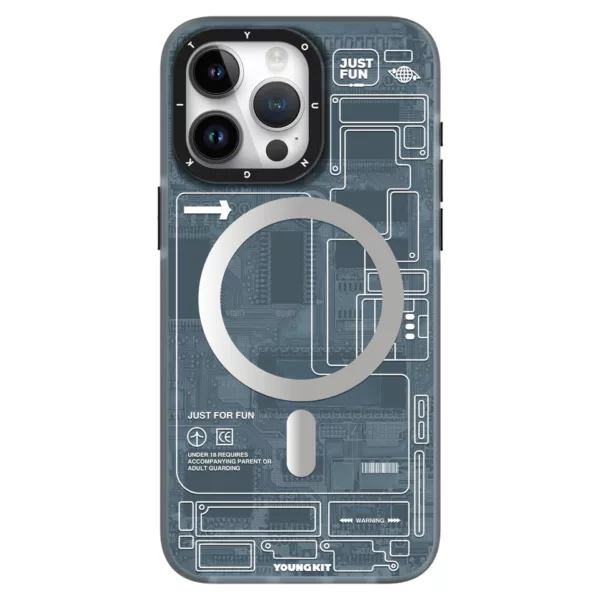 کاور یانگ کیت مدل Technology Futuristic مناسب برای گوشی موبایل اپل iphone 16promax
