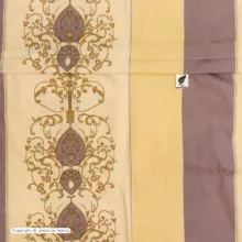 کاور لحاف آدنو مدل درباری کد IR101 یک نفره سایز 160x220 سانتی متر