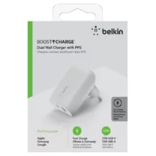 شارژر دیواری بلکین مدل  WCB007vfWH BOOST CHARGE