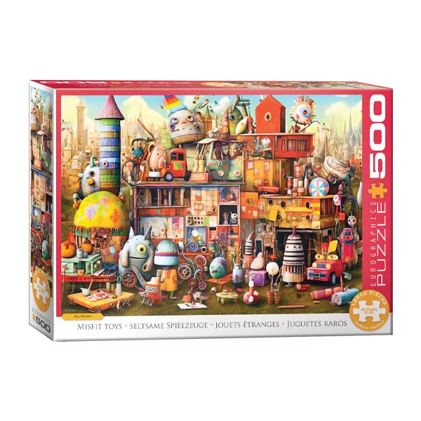 پازل 500 تکه یوروگرافیکس پازلز مدل 6500-5909 Misfit Toys