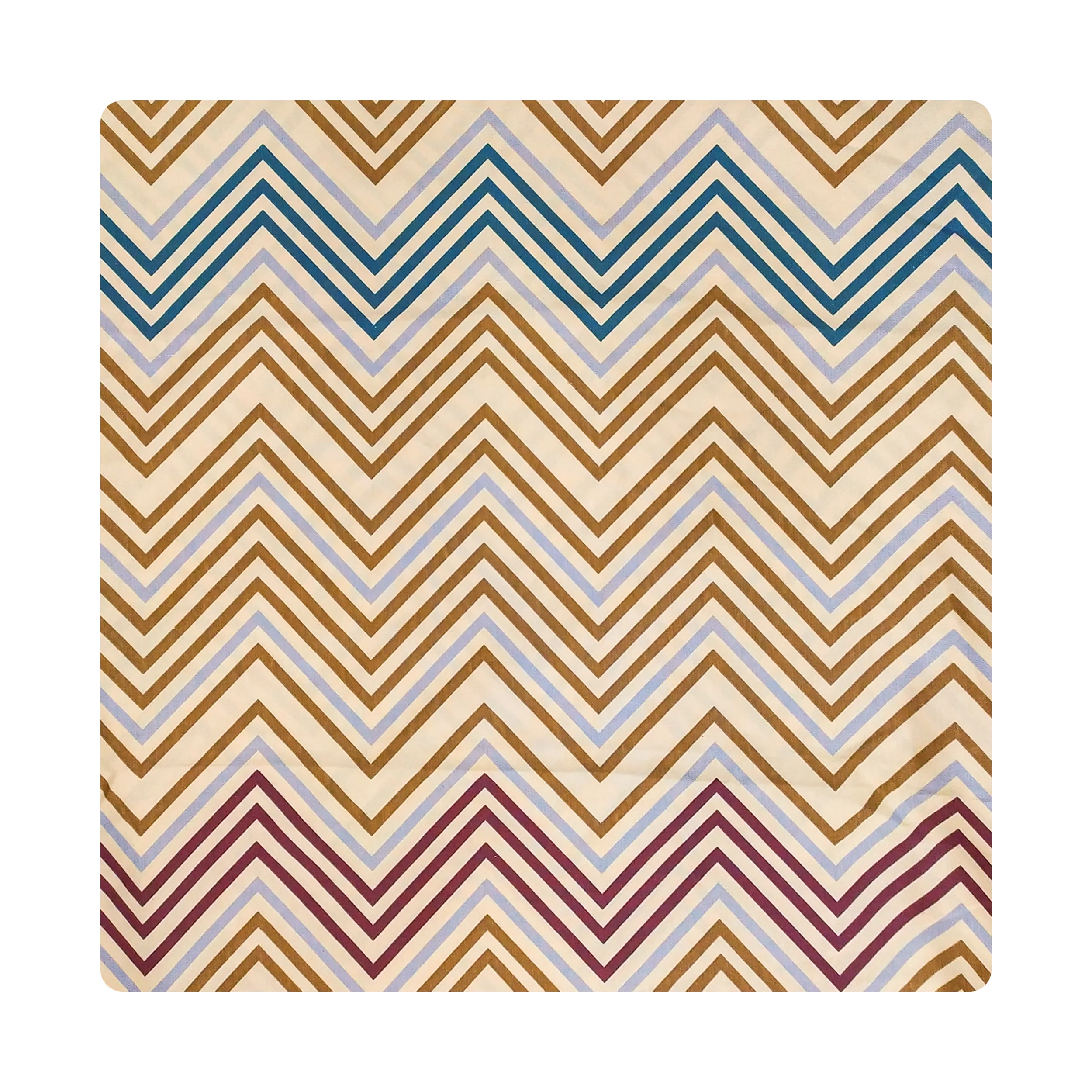 روکش لحاف آدنو مدل Zigzag کد IR38 دونفره سایز 220x240 سانتی متر