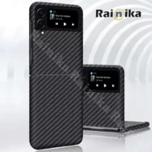 کاور رینیکا مدل  Carbon Fiber Flip4 مناسب برای گوشی موبایل سامسونگ Galaxy Z Flip 4