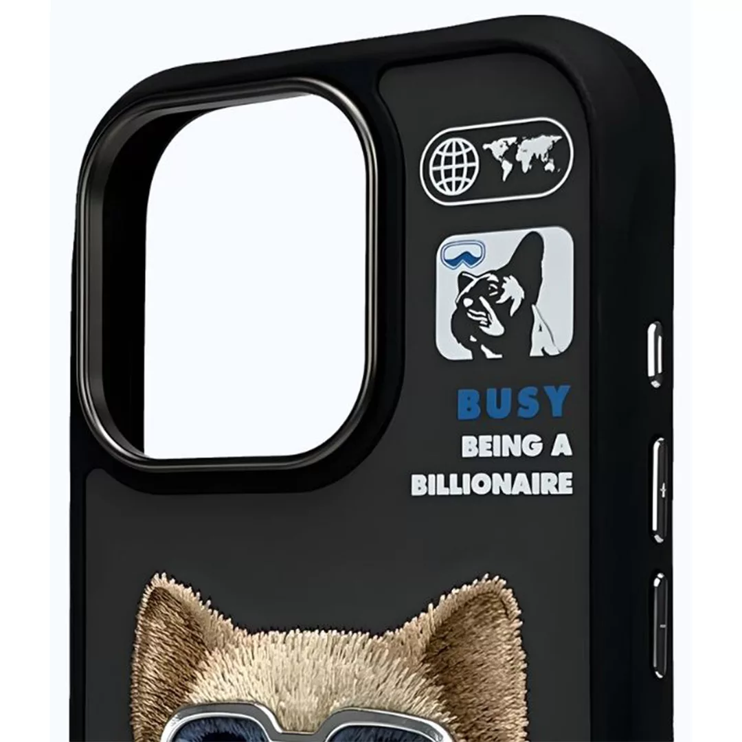 کاور نیمی مدل KM-01 مناسب برای گوشی موبایل اپل iPhone 16 pro