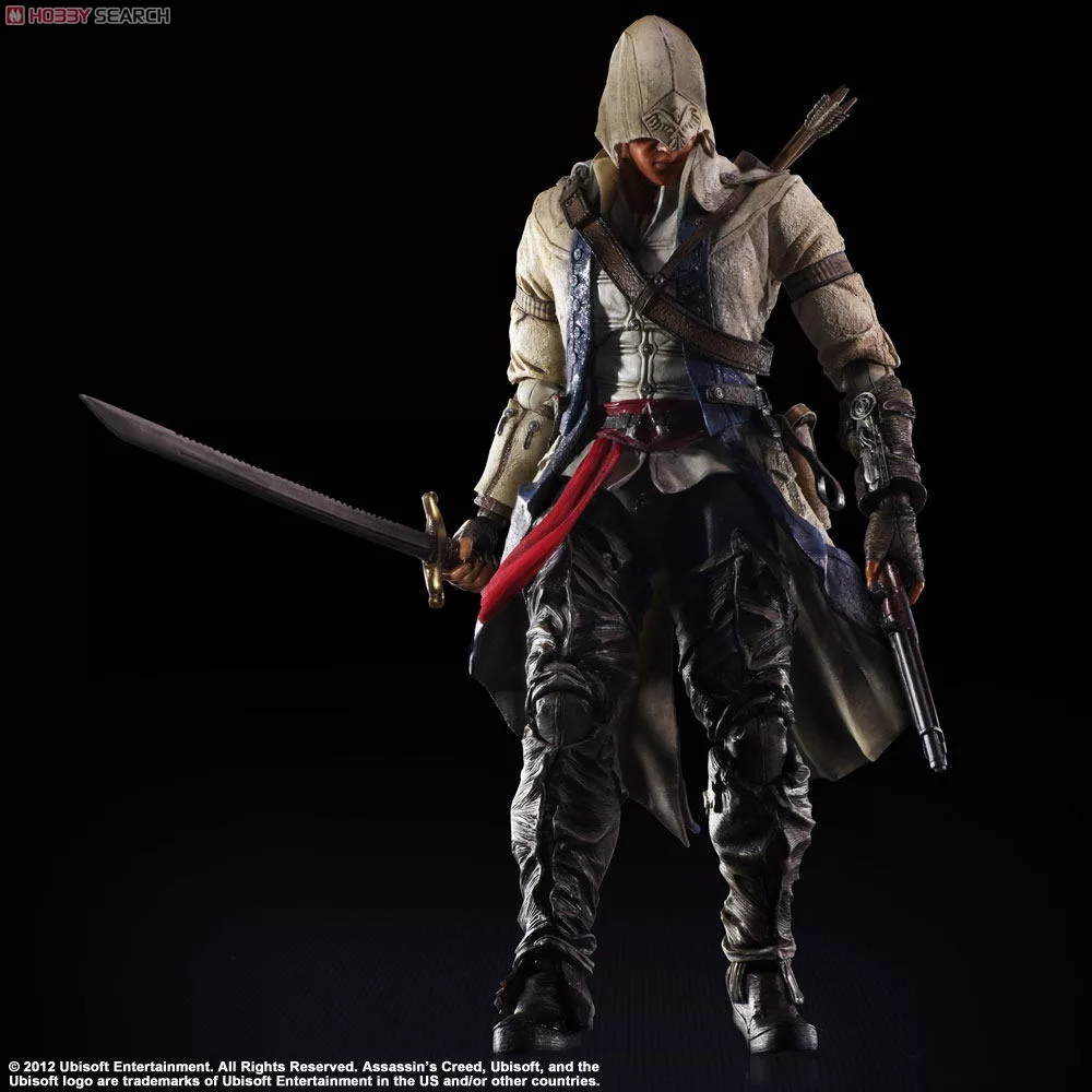 اکشن فیگور پلی آرت مدل اساسین سری Connor Kenway مجموعه 19 عددی