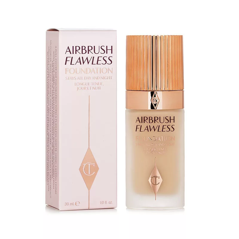 کرم پودر شارلوت تیلبری مدل ایربراش فلاولس شماره 5 حجم 30 میلی لیتر