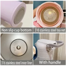 فلاسک مدل خرسی کد 22 گنجایش 0.4 لیتر