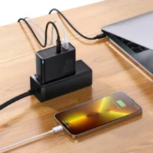 شارژر دیواری 100 وات باسئوس مدل GaN5 PRO 100W Fast Charger