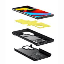 کاور اسپیگن مدل Tough Armor مناسب برای گوشی موبایل سامسونگ Galaxy S22 Ultra