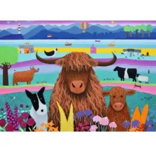 پازل 1000 تکه راونزبرگر مدل Highland Life کد 12001082