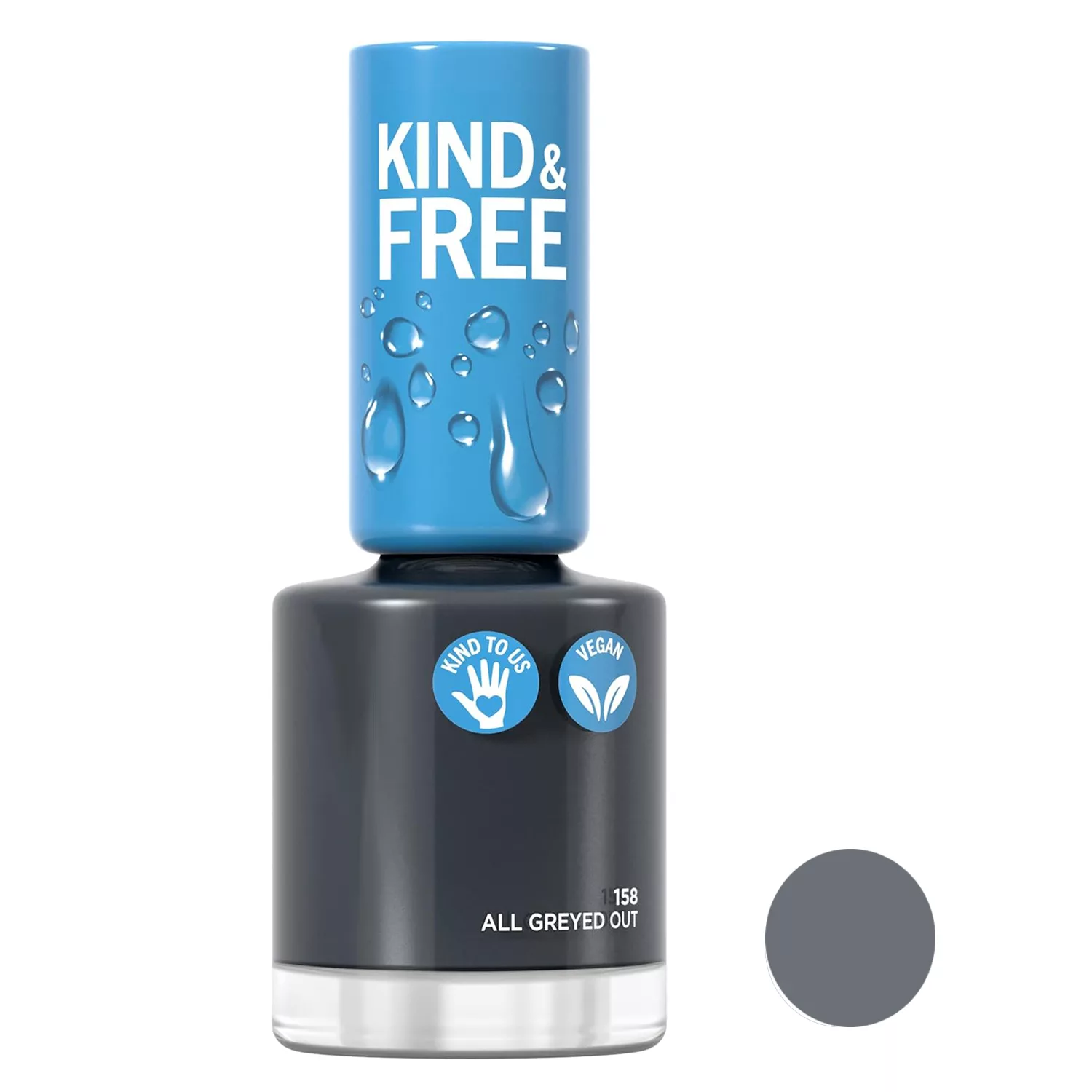 لاک ناخن کایند و فری شماره 158