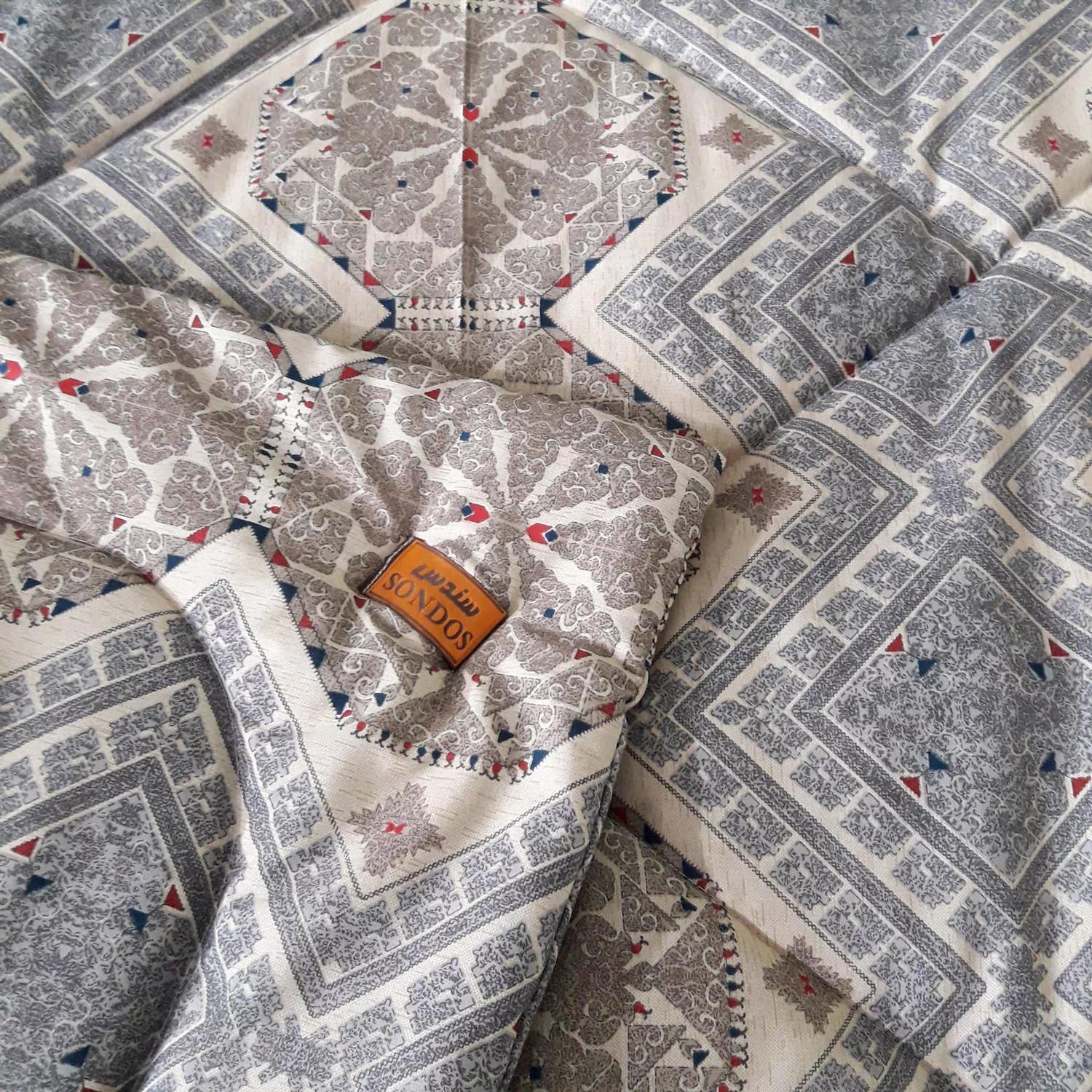 لحاف سندس مدل قصر کد F505 دو نفره سایز 220x190 سانتی متر