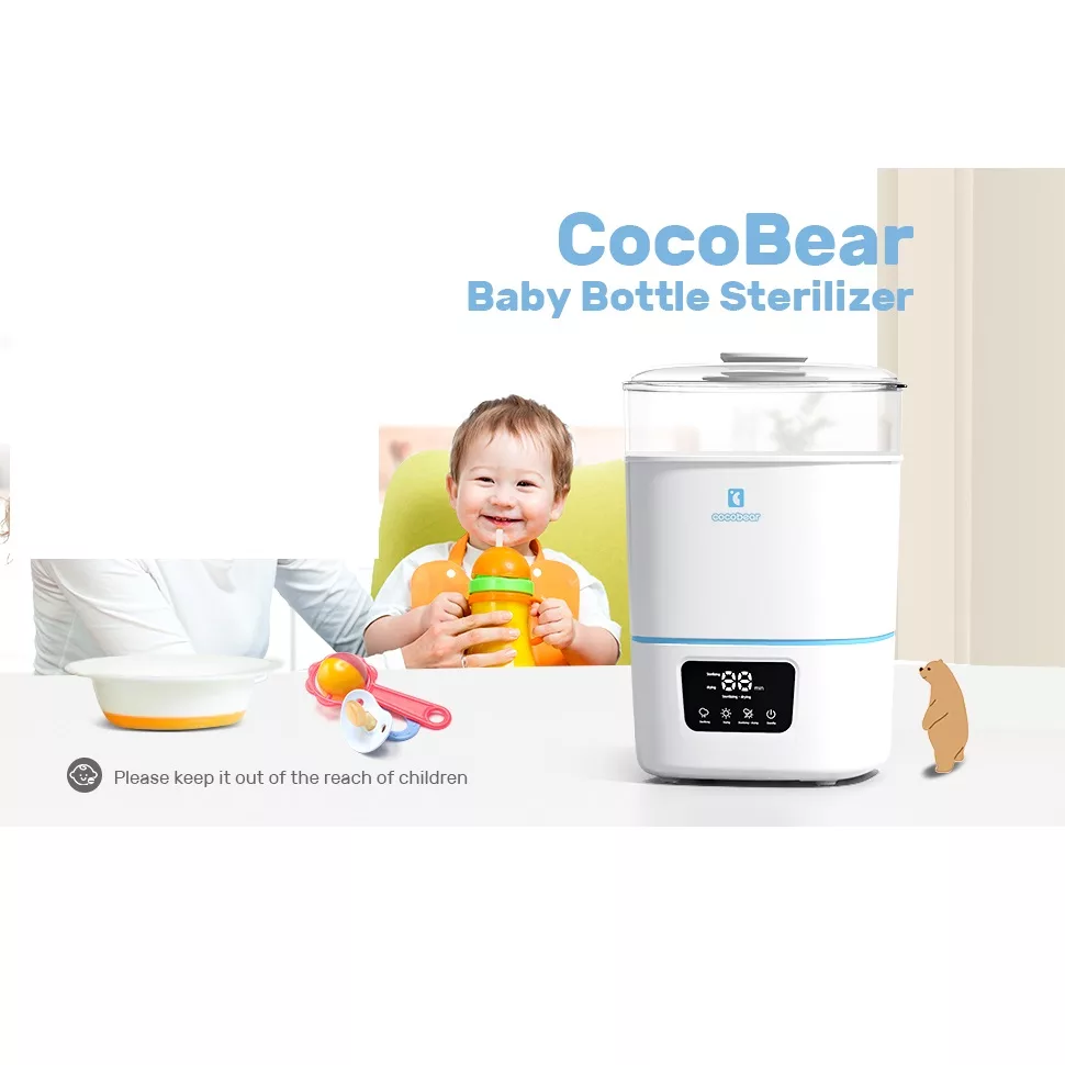 استریل کننده شیشه شیر کوکو بیر مدل CBS10