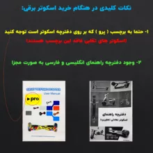 اسکوتر برقی مدل 8 inch fire