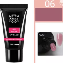 پلی ژل کاشت ناخن کلانا کد 006 - 008 حجم 30 میلی لیتر بسته 2 عددی