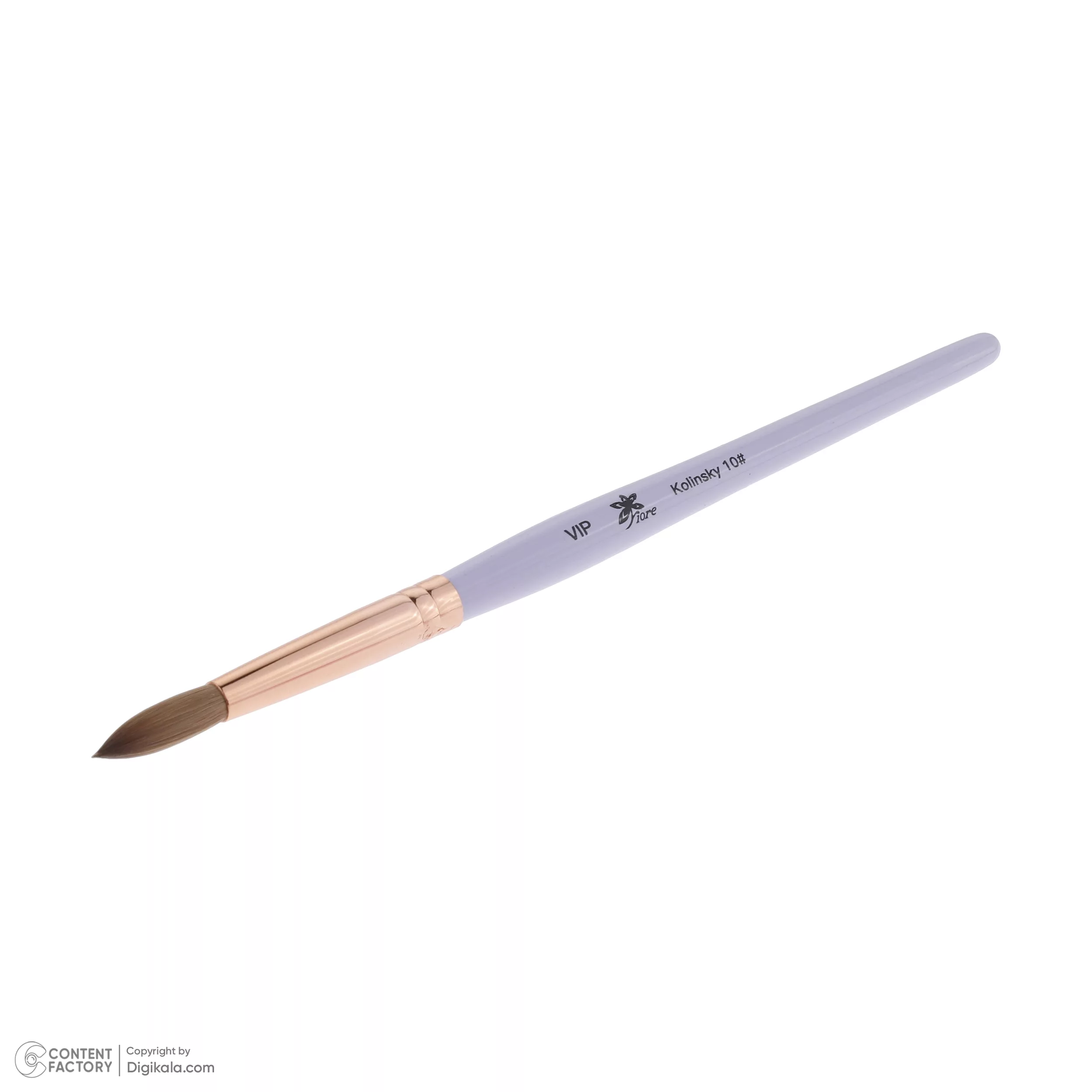 قلم کاشت ناخن فیوره مدل طبیعی شماره 10 سری جعبه دار کد 004