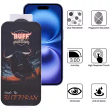 محافظ صفحه نمایش بوف مدل BullRun Buffer مناسب برای گوشی موبایل اپل iPhone 16/ 15