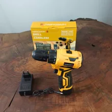دریل پیچ گوشتی شارژی هاردمن کد HM-2104 مدل براشلس