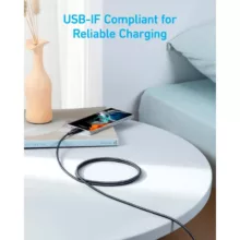 کابل USB-C انکر مدل 544/Bio-Based A80F1 طول 0.9 متر