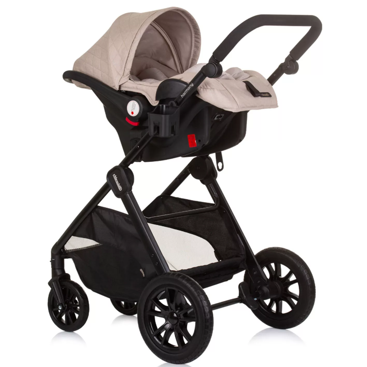 ست کالسکه و کریر مدل Harmony 2402 GN چهار تکه