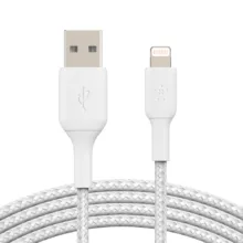 کابل تبدیل USB به لایتنینگ بلکین مدل CAA002bt1MWH  طول 1 متر