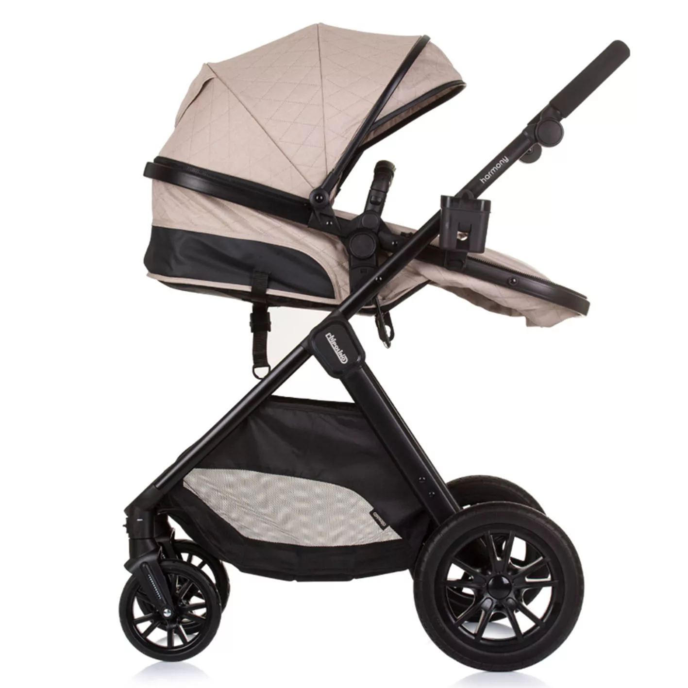 ست کالسکه و کریر مدل Harmony 2402 GN چهار تکه