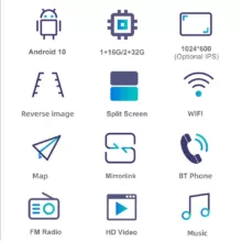 پخش کننده تصویری اندروید خودرو مدل Burmester مناسب برای بسترن B30