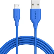 کابل تبدیل USB به microUSB انکر  مدل A8133 PowerLine طول 1.8 متر