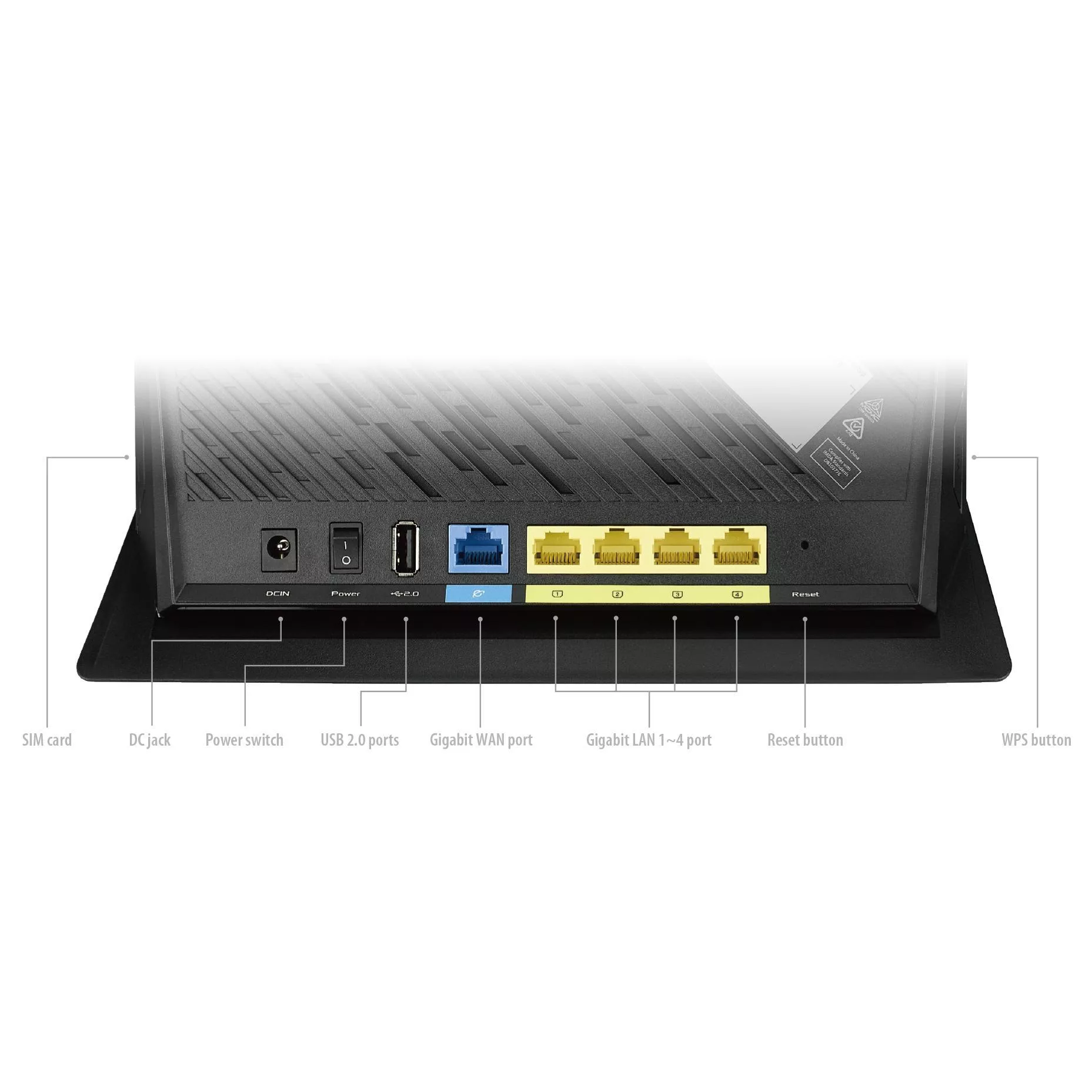 مودم 4G LTE ایسوس  مدل 4G-AC86U