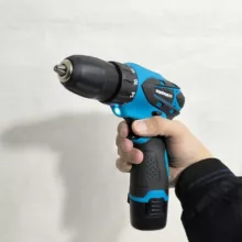 مجموعه 30 عددی پیچ گوشتی شارژی پاورمکس مدل DualBattery-18VOLT