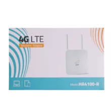 مودم 4G LTE همراه اول مدل HA4100 به همراه کارت هدیه فعالسازی سیم کارت اعتباری و 70 گیگابایت اینترنت هدیه