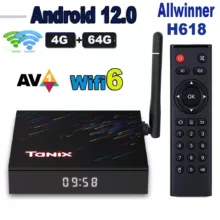 اندروید باکس تانیکس مدل tx68 4/64GB