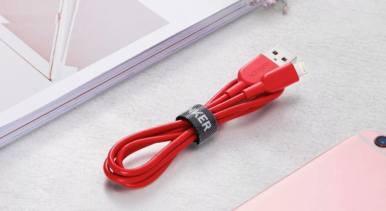 کابل تبدیل USB به لایتنینگ انکر مدل A8432 طول 0.9 متر